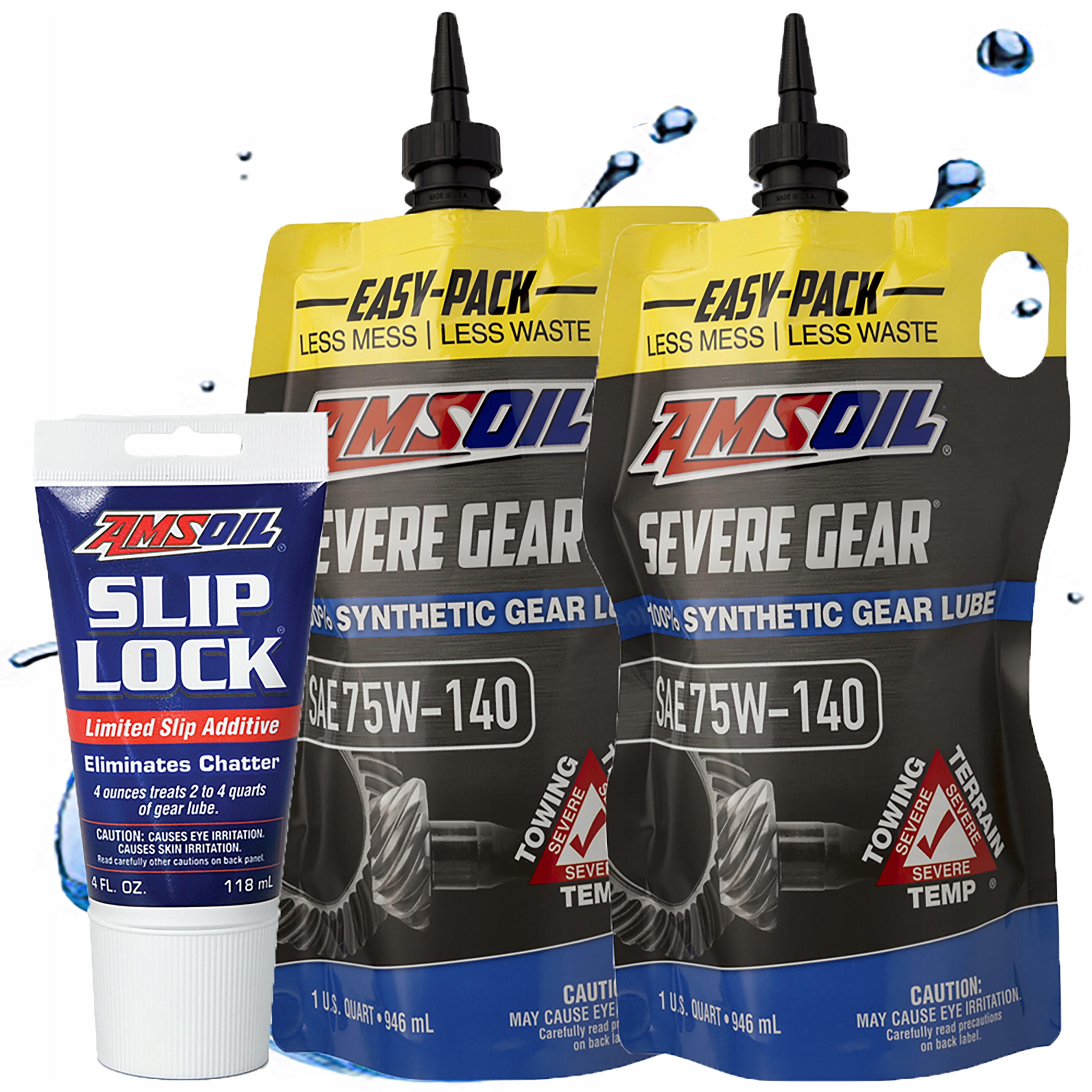 Prevodový Olej Amsoil 75V140 100 % Synthetic Severe Gear Slip Lock Lsd