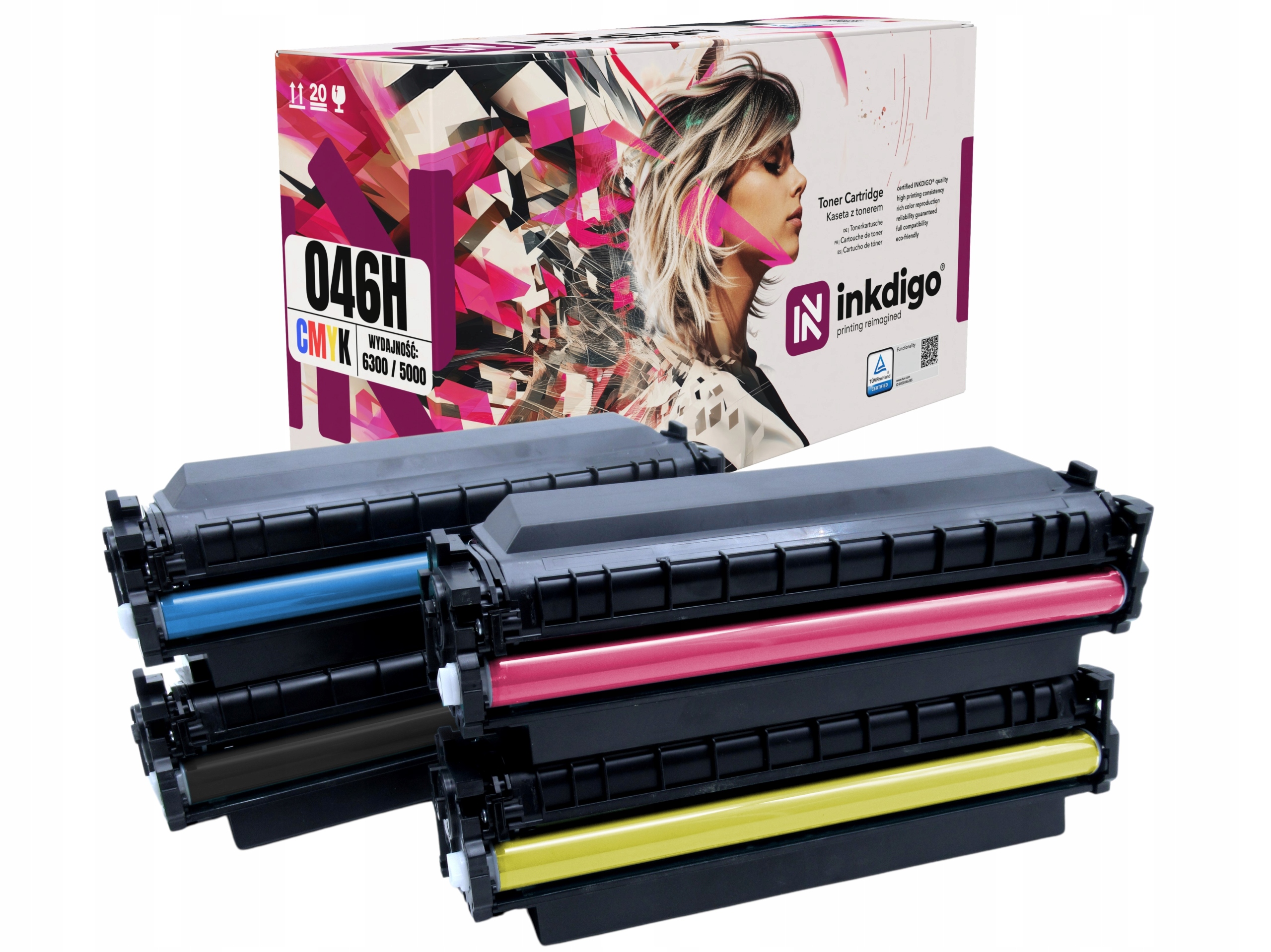 4x Toner Do Canon i-Sensys MF732Cdw MF734Cdw