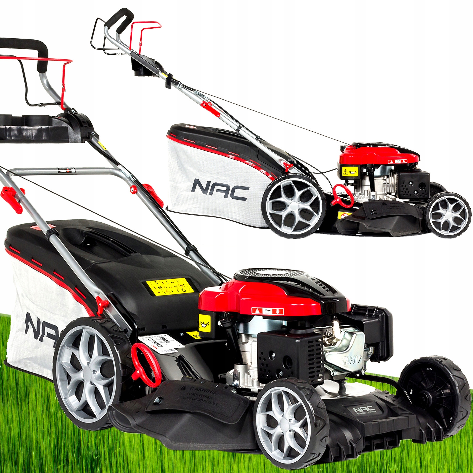 Kosiarka Spalinowa Nac LS56-196L-HSDS-JR 56cm Loncin 4,35KM Żeliwna tuleja