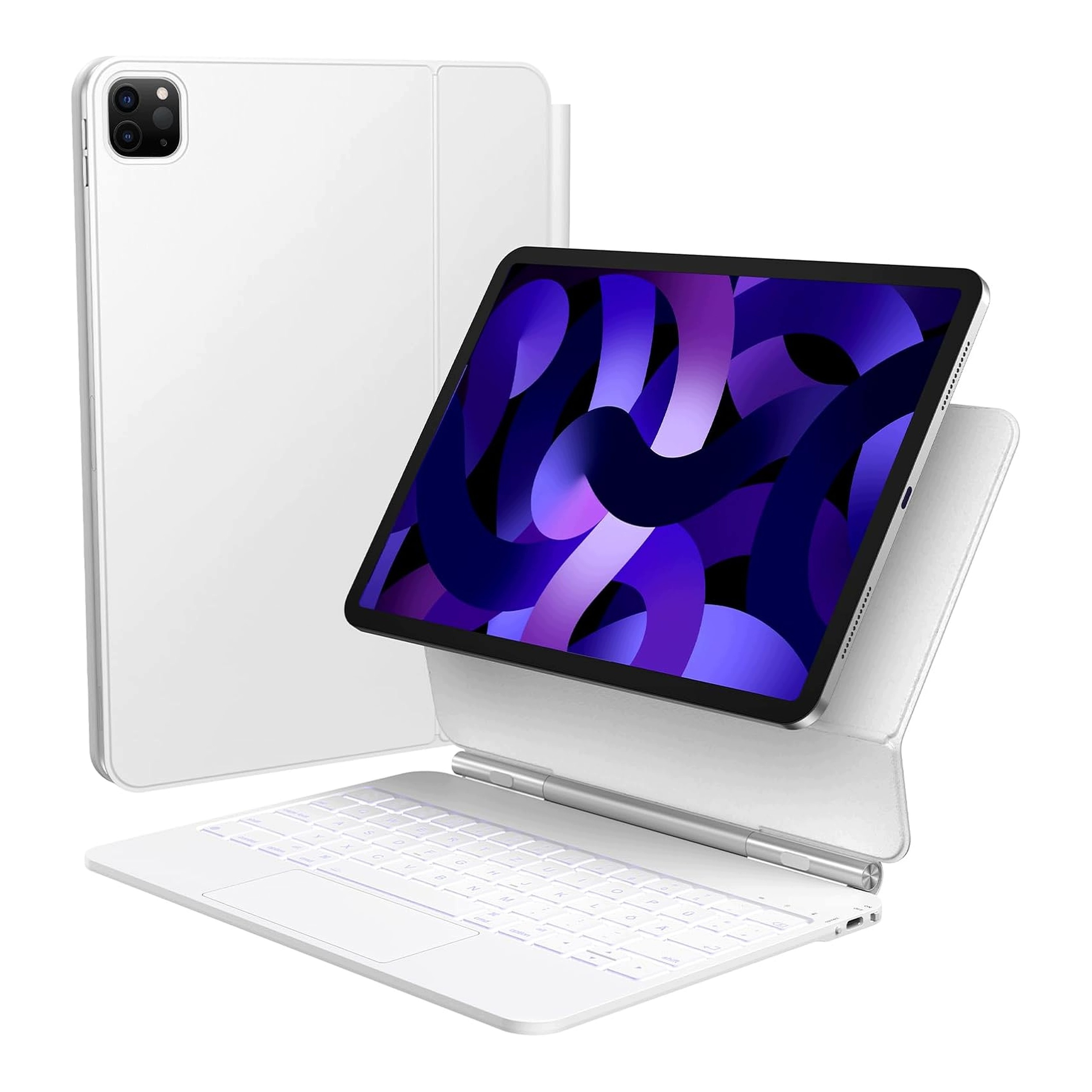 Klávesnica Puzdro Pre Ipad Air 11 10,9" Tecurs KC004 Bluetooth Qwertz