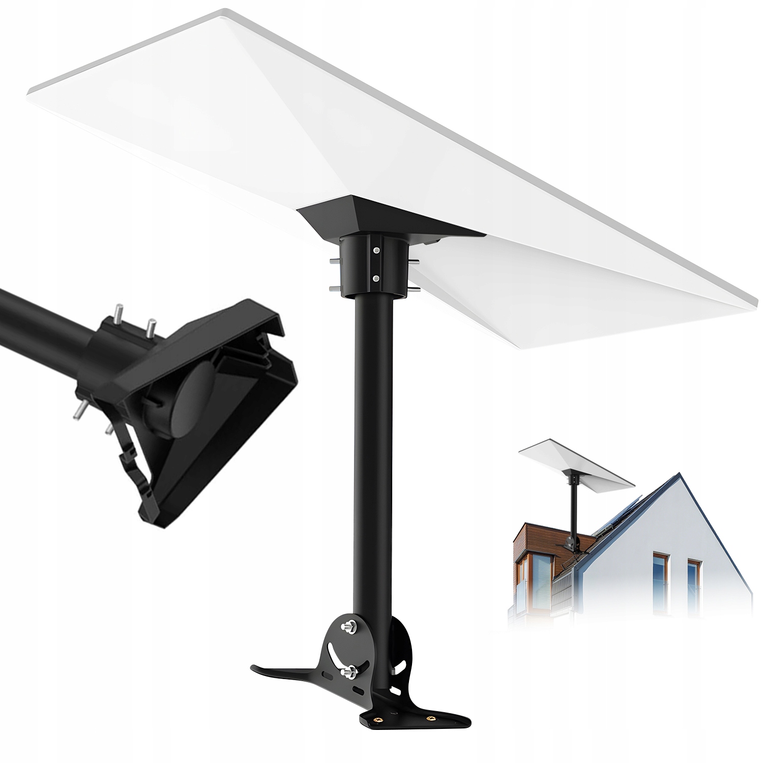 Regulovatelný Střešní Držák Starlink Gen 3 S Širokou Ocelovou Základnou