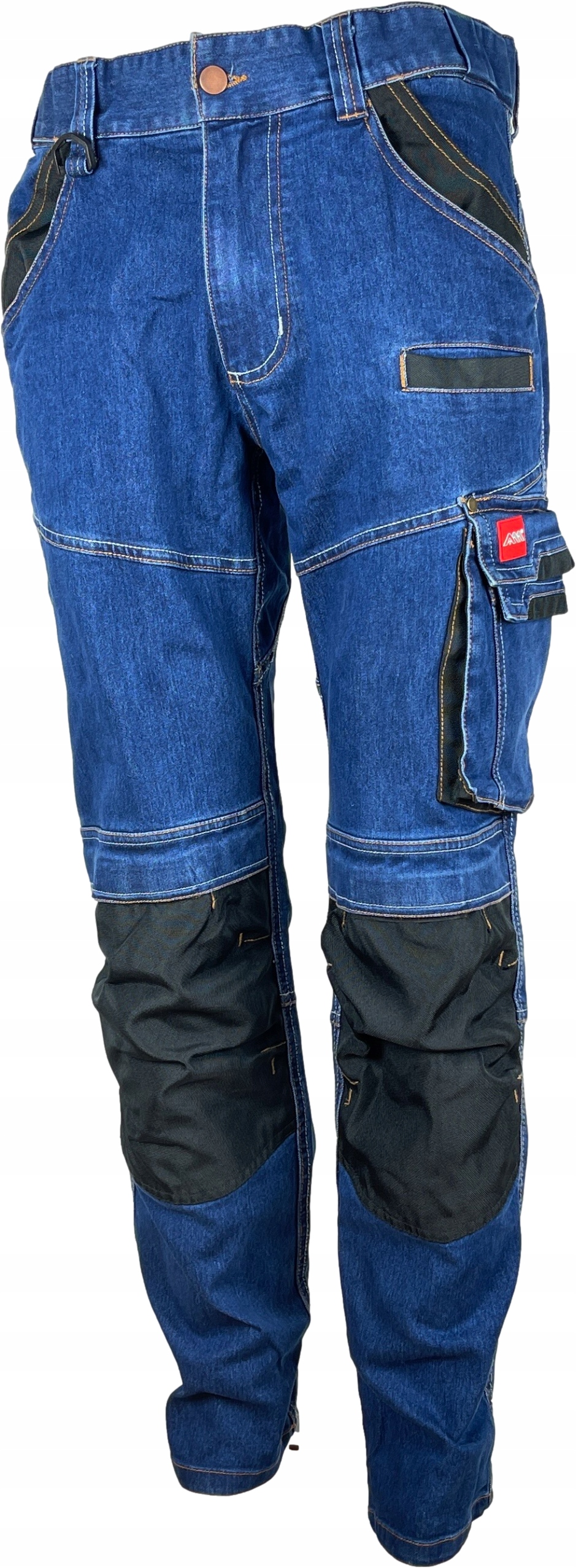 ART.MAS Spodnie robocze JEANS STRETCH jeansowe slimowane BHP ELASTYCZNE 2XL Model JEANS STRETCH
