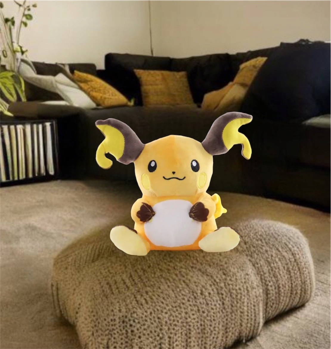 POKEMON RAICHU SŁODKA MASKOTKA ZABAWKA AŻ 20CM Wiek dziecka 3 lata +
