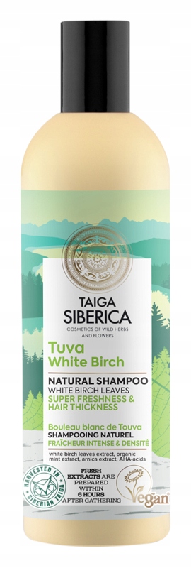 

Natura Siberica Szampon do włosów ekstra objętość