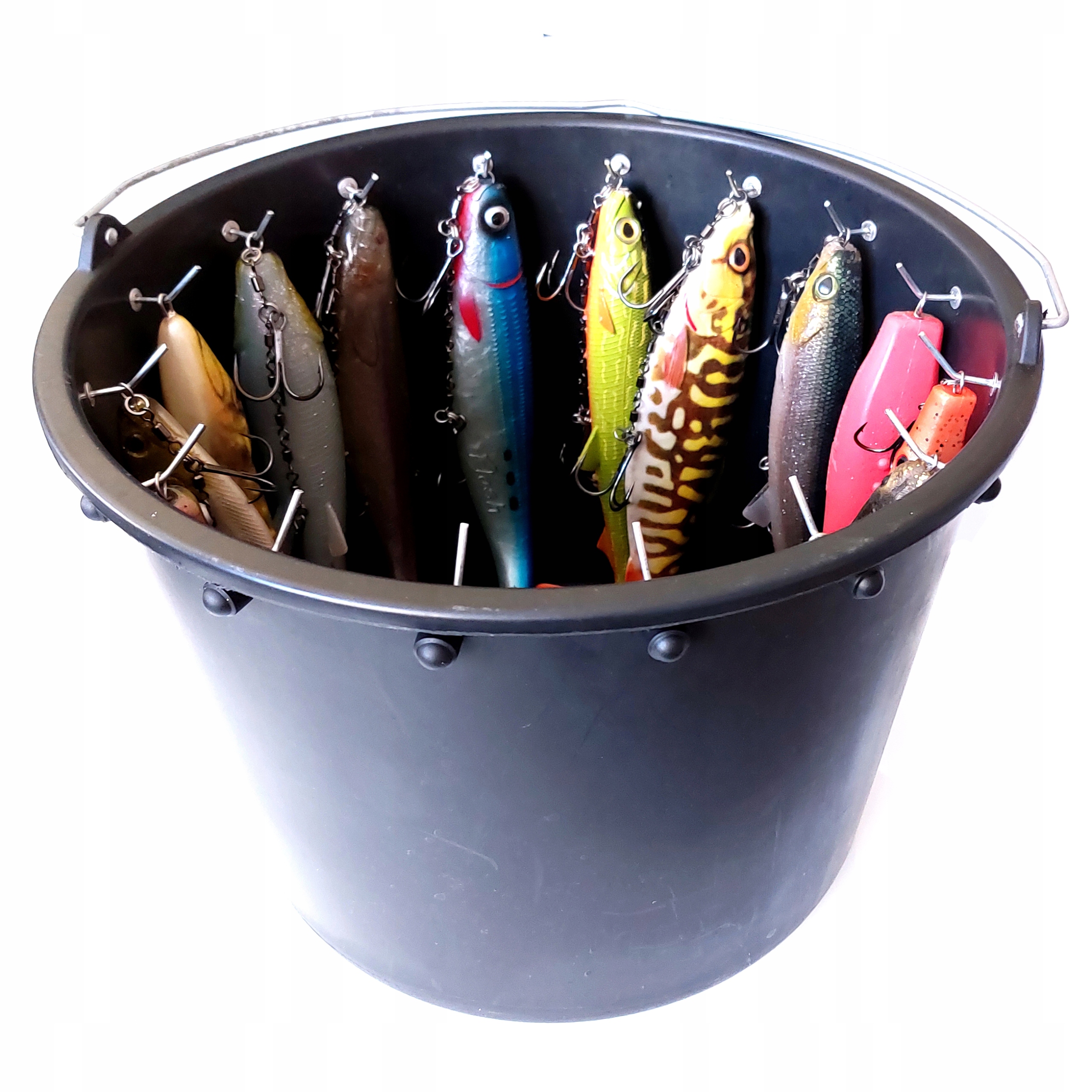 Wiadro do dużych Gum z wieszakami Pudło Skrzynka!