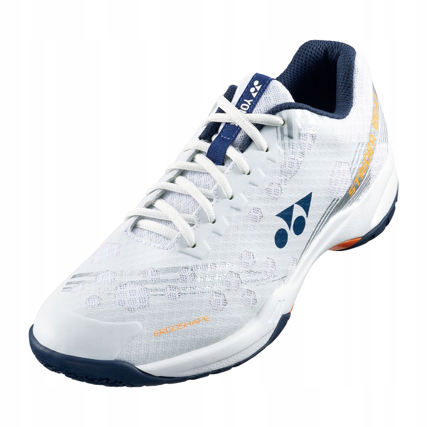 Badmintonové boty Yonex Shb Strider Beat White/orange 45,5