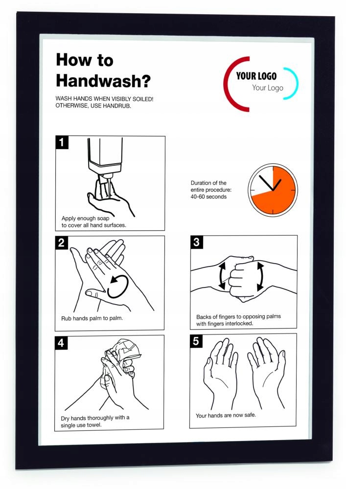 RAMKA SAMOPRZYLEPNA A4 INFORMACYJNA NAKLEJANA 2szt Kod producenta 4872-01