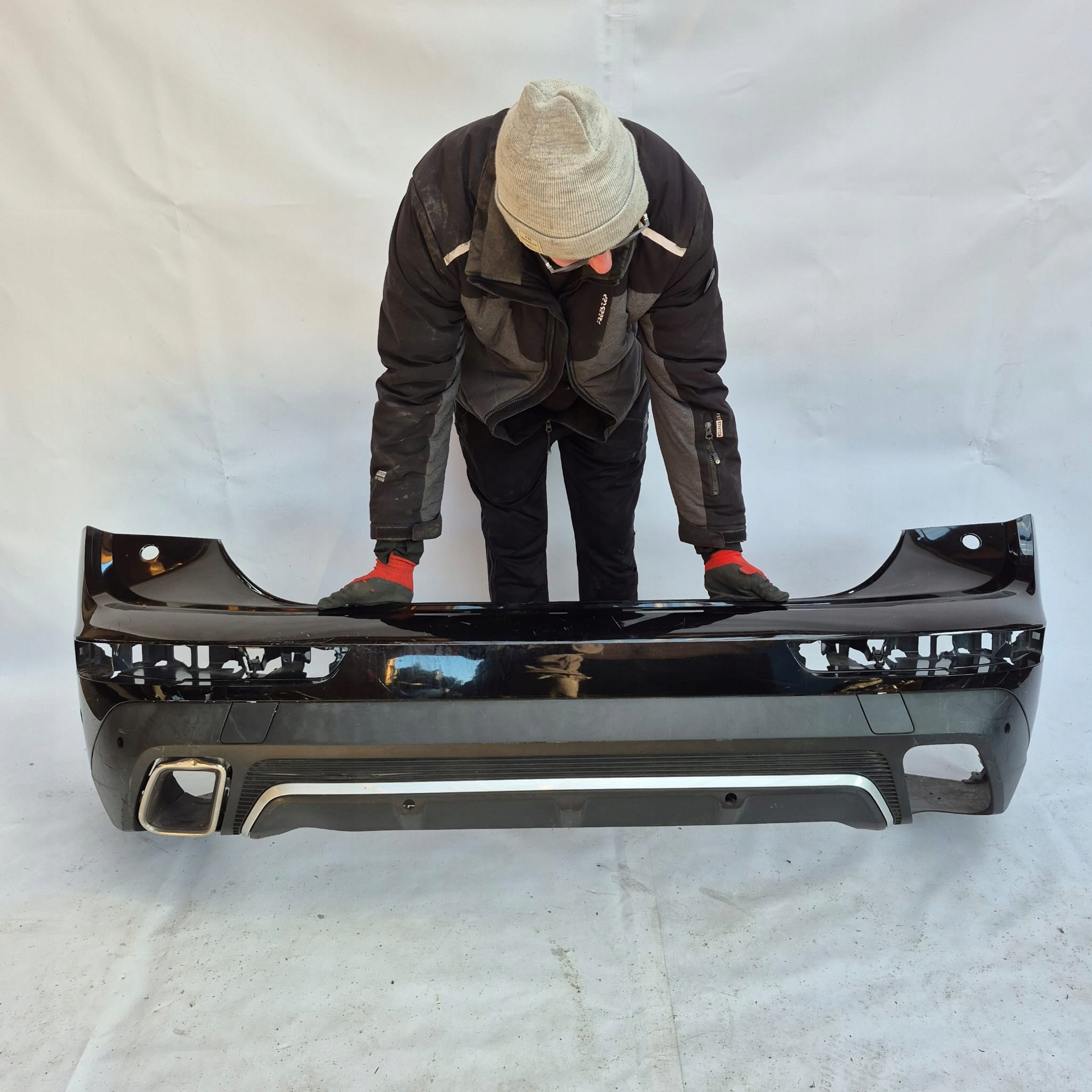 DS7 DS 7 CROSSBACK 17-> bumper rear part rear PDC