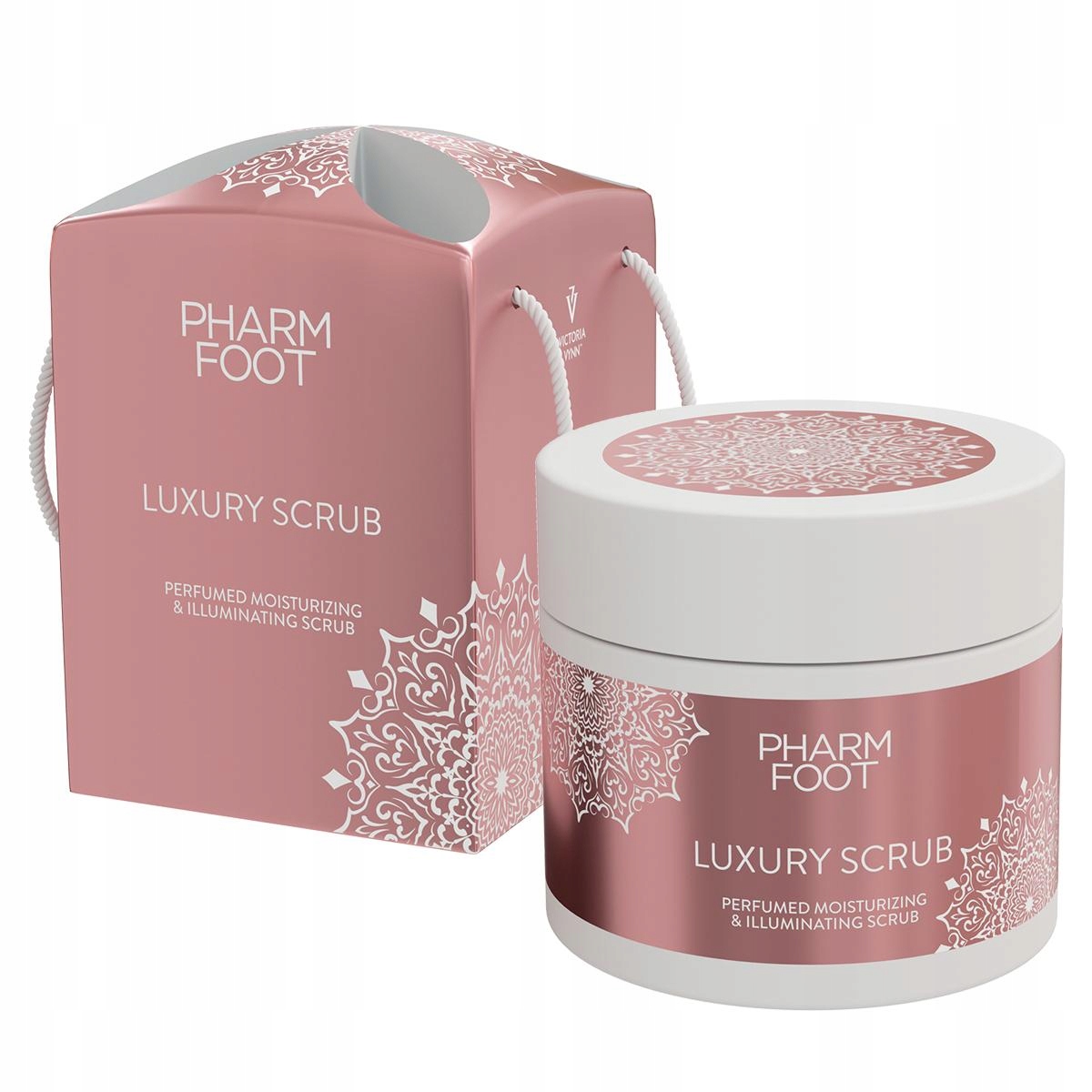 Pharm Foot Parfémovaný hydratační a rozjasňující peeling Luxury Scrub 200 g