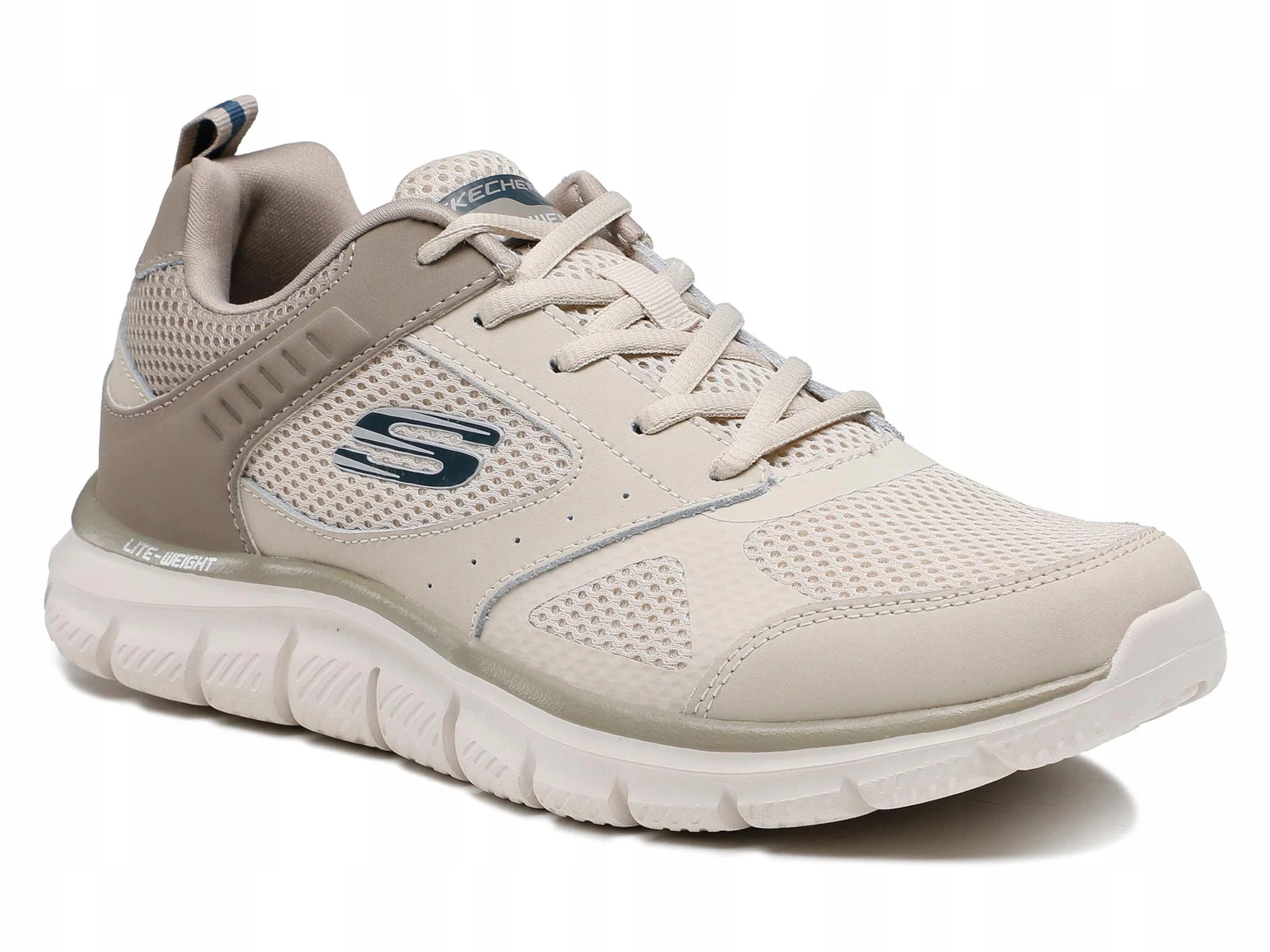 Pánské boty Skechers Track béžové 232398-TPE sportovní síťovina 41,5