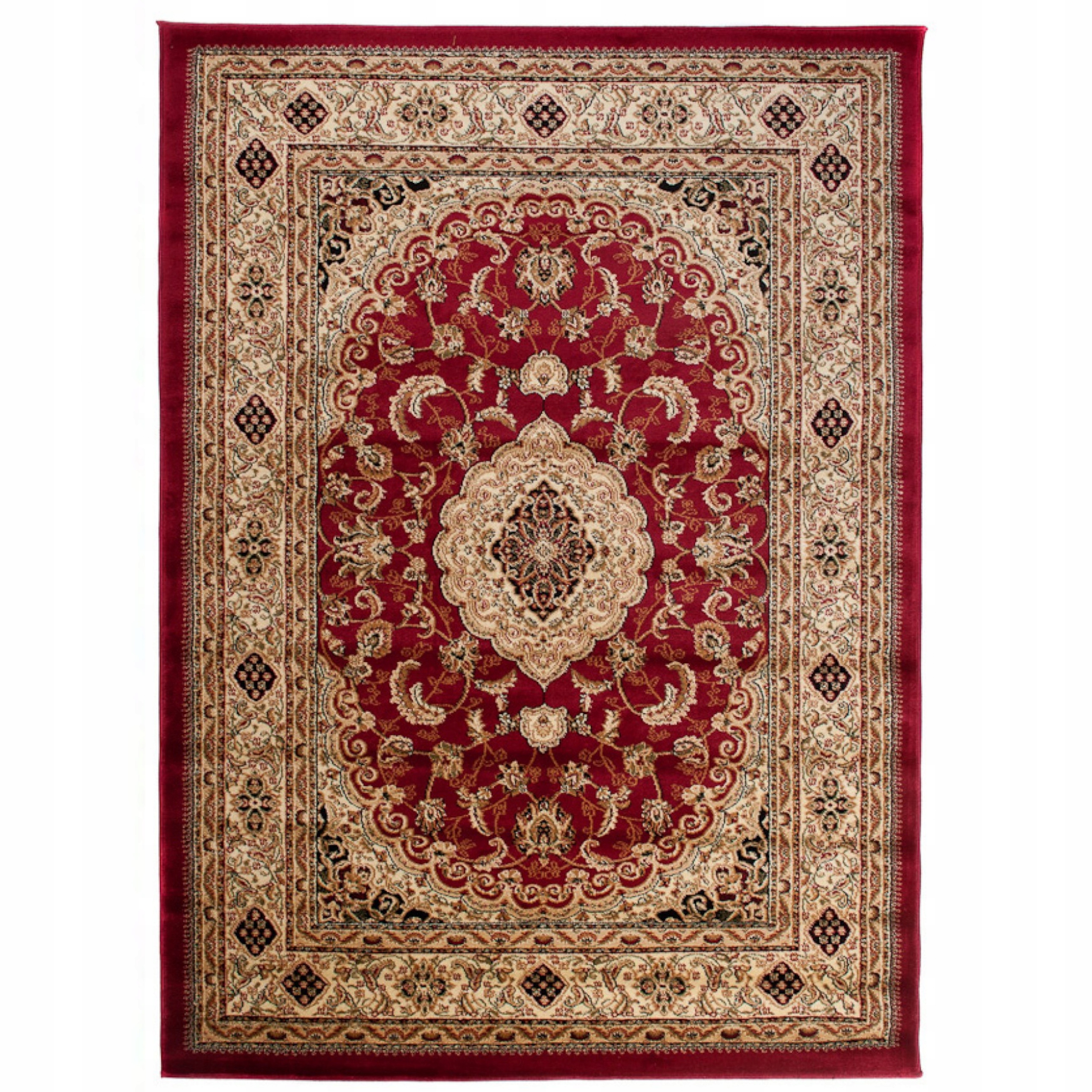 Dywan Yesemek 6956D Bordo Tradycyjny Klasyczny Turecki Gęsty 250x350