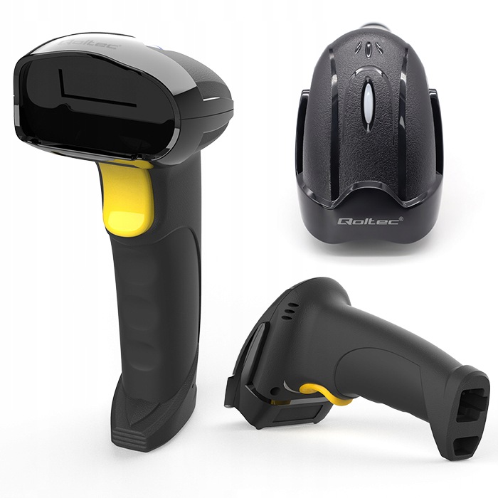 Bezdrátová čtečka čárových kódů 1D 2D Qr Ean Qoltec Usb 2.4 GHz