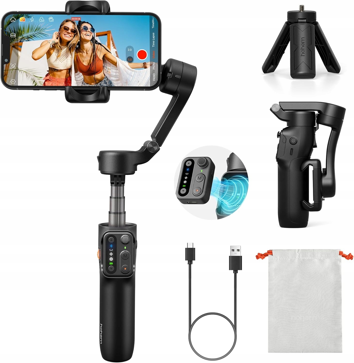 Gimbal Hohem iSteady X3 Se+ Elektroniczny Stabilizator Ręczny Do Telefonu