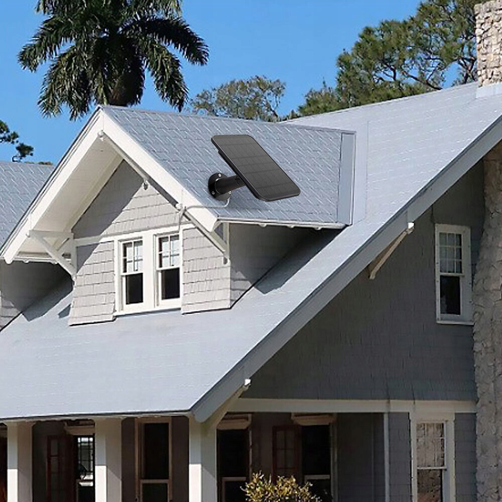 4W PANELE SŁONECZNE DO BEZPRZEWODOWEJ KAMERY MONITORUJĄCEJ, WODOODPORNY Napięcie 5 V