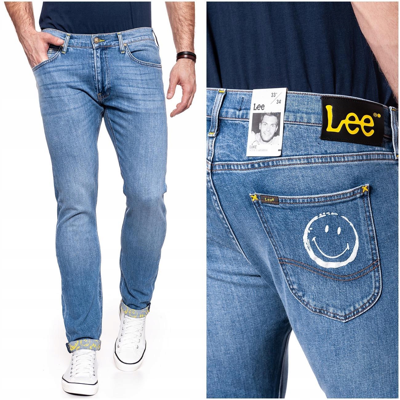 

Lee Luke Męskie Spodnie Jeansowe W30 L32