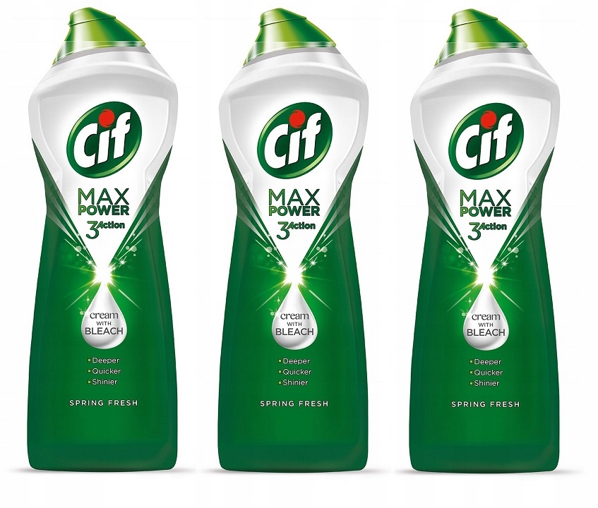 

Mleczko do czyszczenia 1001g Cif Max Power