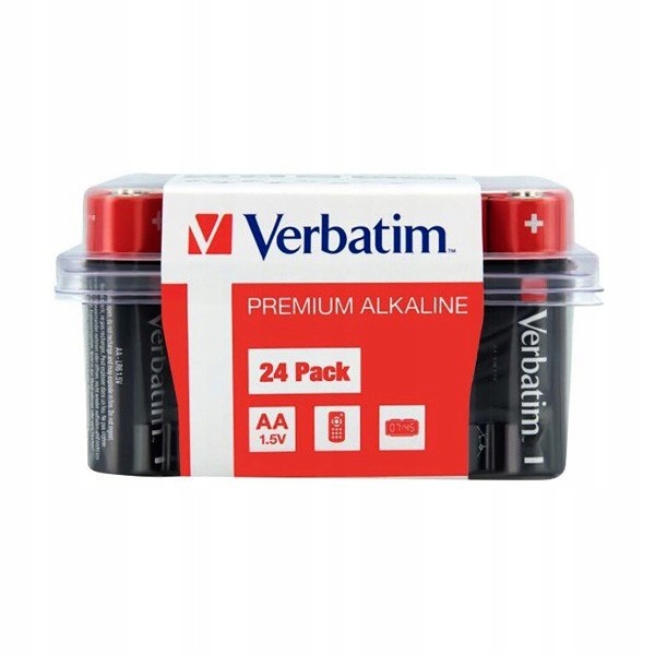 Verbatim Baterie Aa LR06 1,5V 24-pack 49505