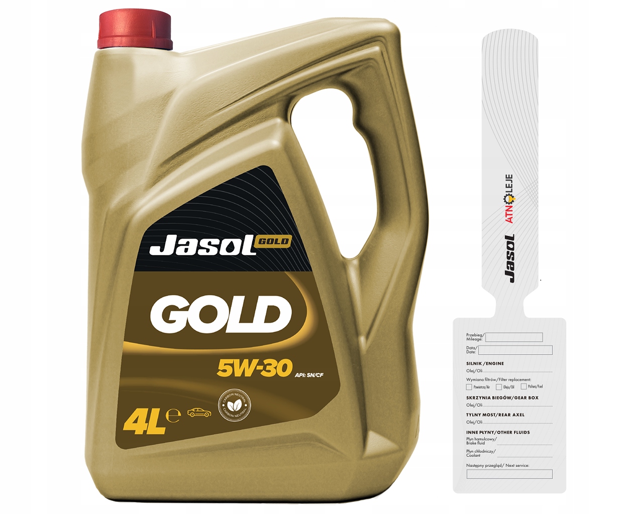 Jasol Gold Sn/cf 5W30 4 L Zawieszka