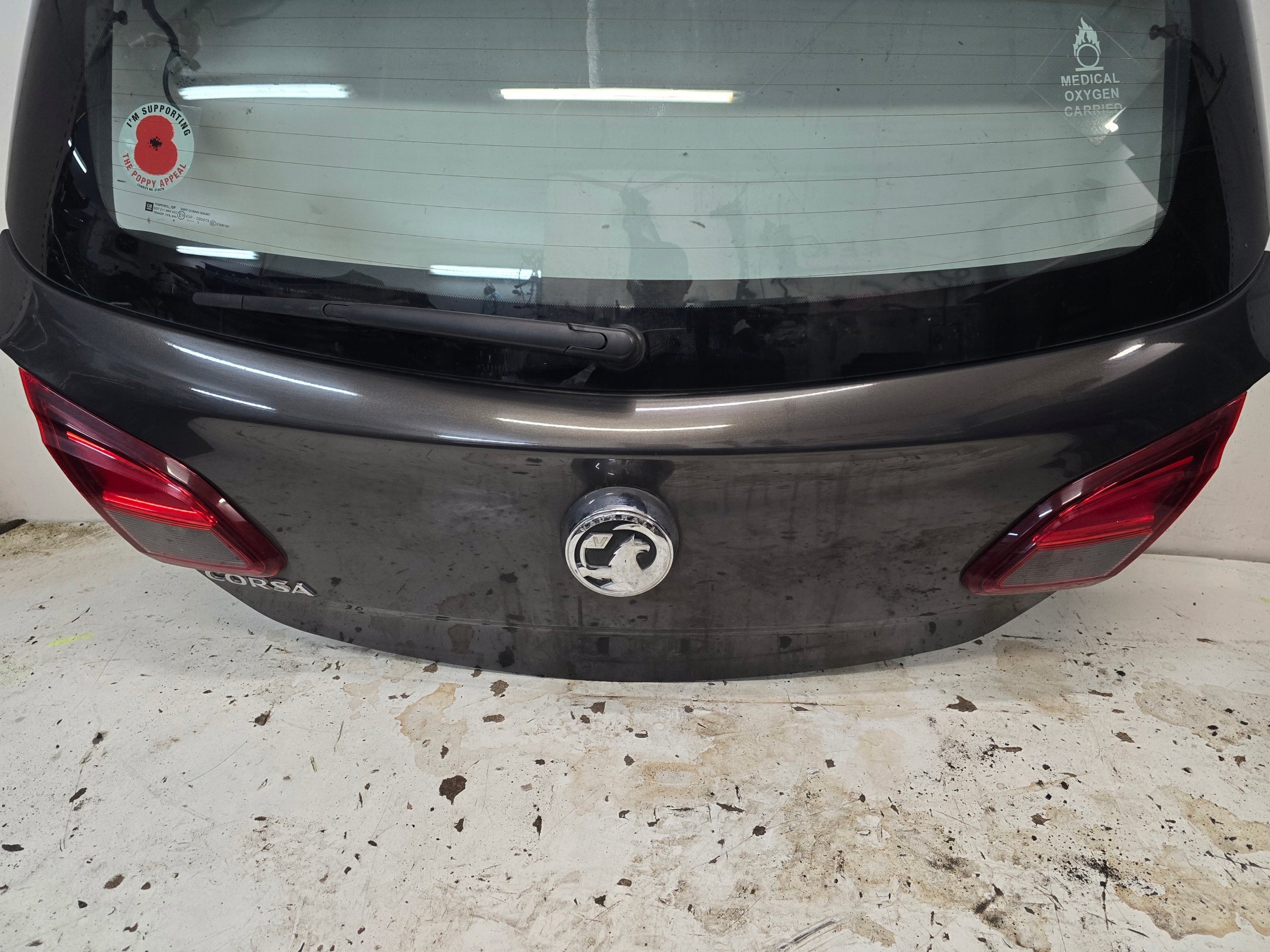 OPEL CORSA E 5D 5 door trunk door boot Z190