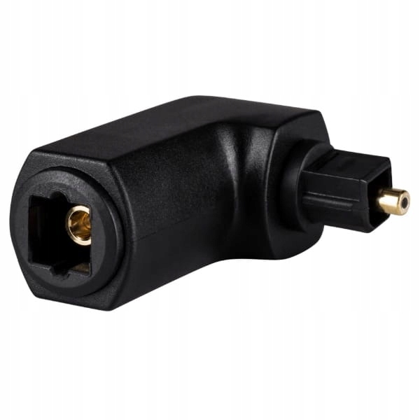 

Adapter optyczny Kątowy Gniazdo Wtyk 360 st AA306