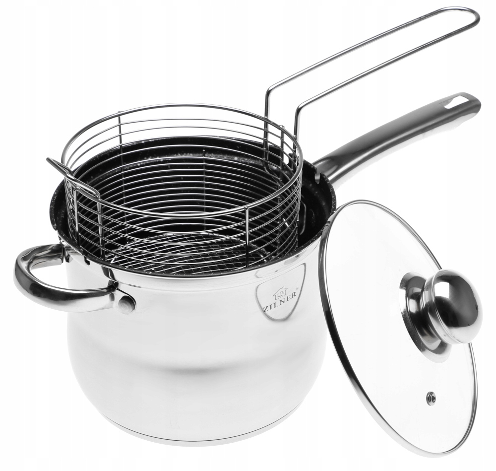 

Rondel Garnek do Smażenia Frytek z Sitkiem 6171