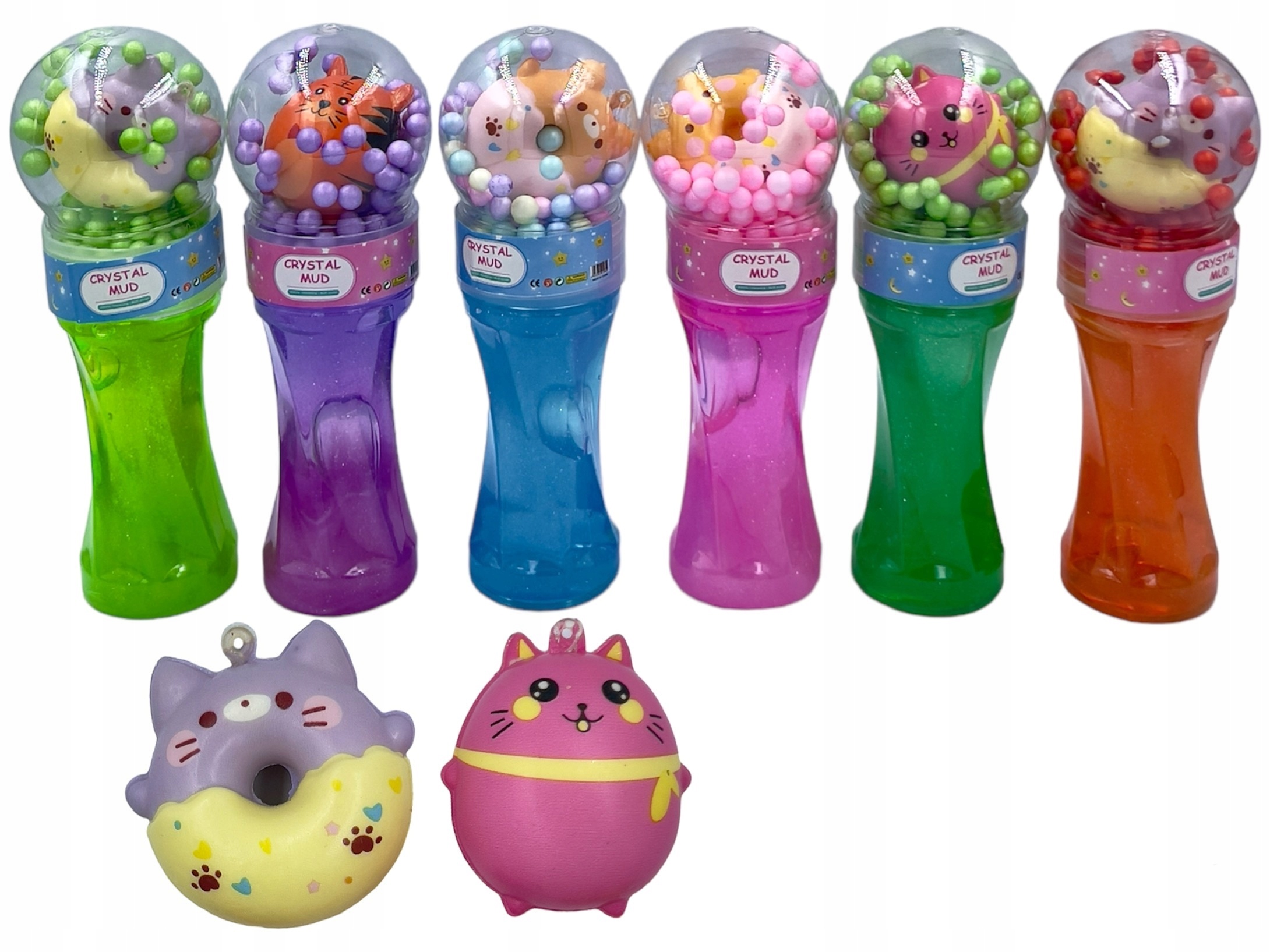 

Slime Kolorowy Glutek Masa Sensoryczna Squishy