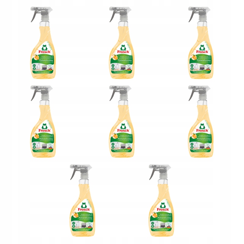 Frosch Oranžový čisticí přípravek na všechny povrchy 500 ml X8