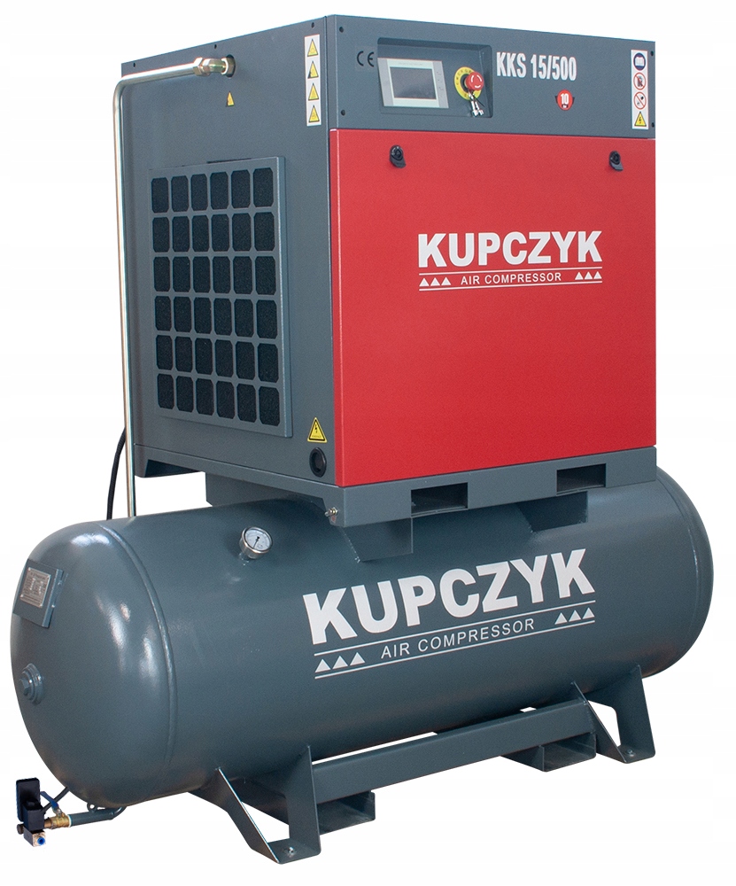 Kompresor śrubowy Kupczyk KKS 15/500 1600 l/min Kod producenta KKS 15/500