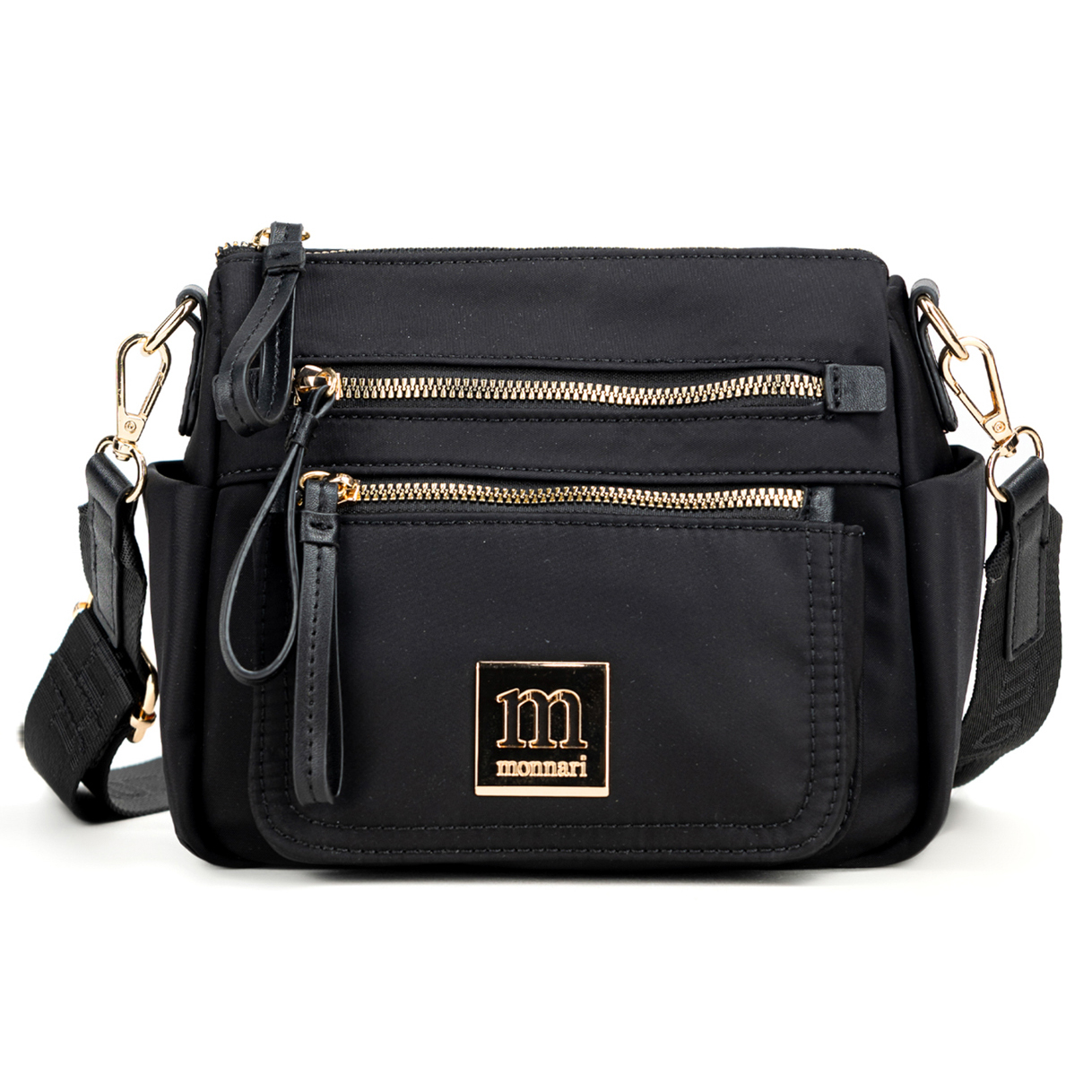 Torebka listonoszka crossbody Monnari BAG1380-020 czarna