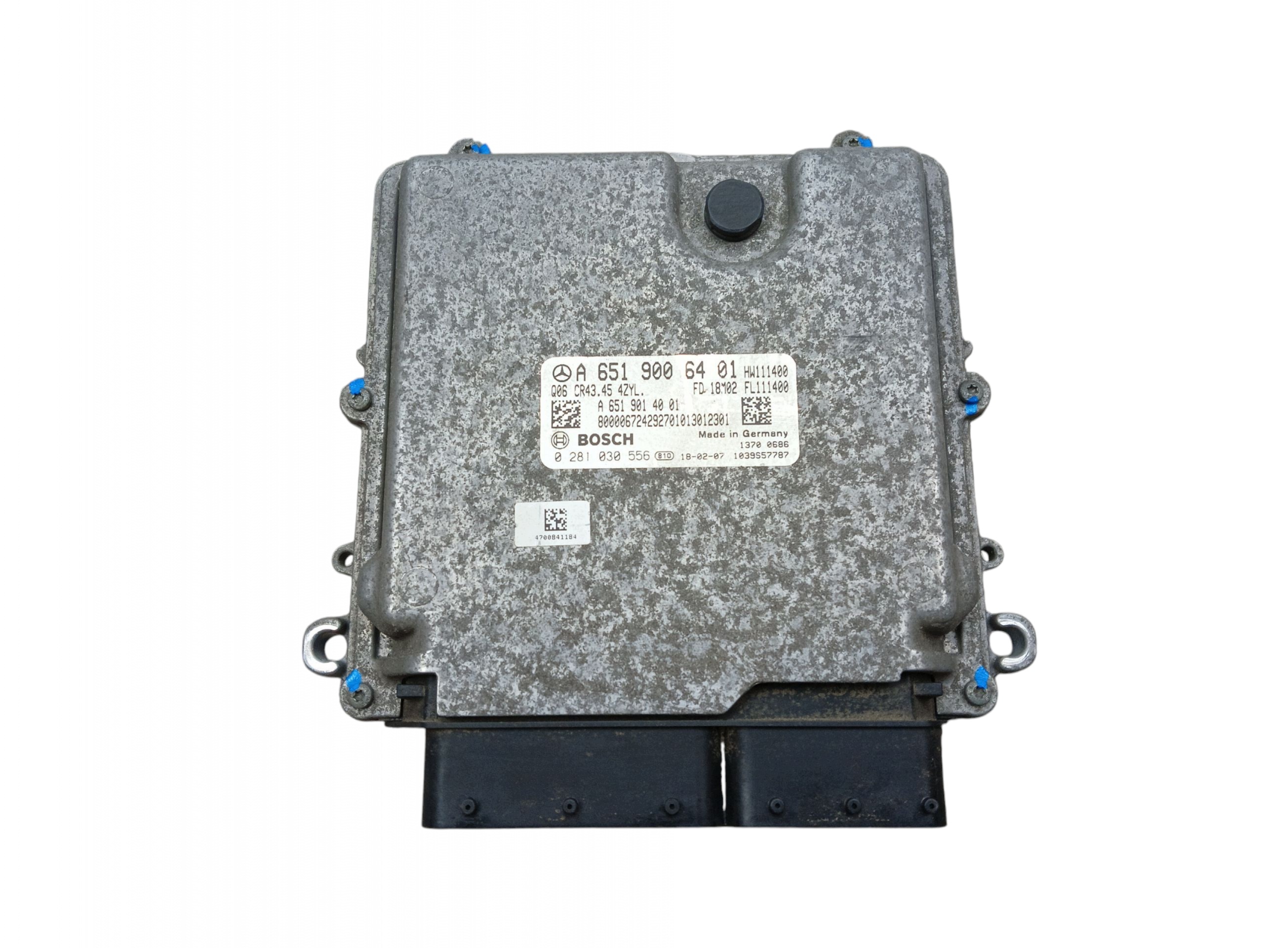 computer control unit of the engine MERCEDES X253 2.2 CDI A6519006401 0281030556