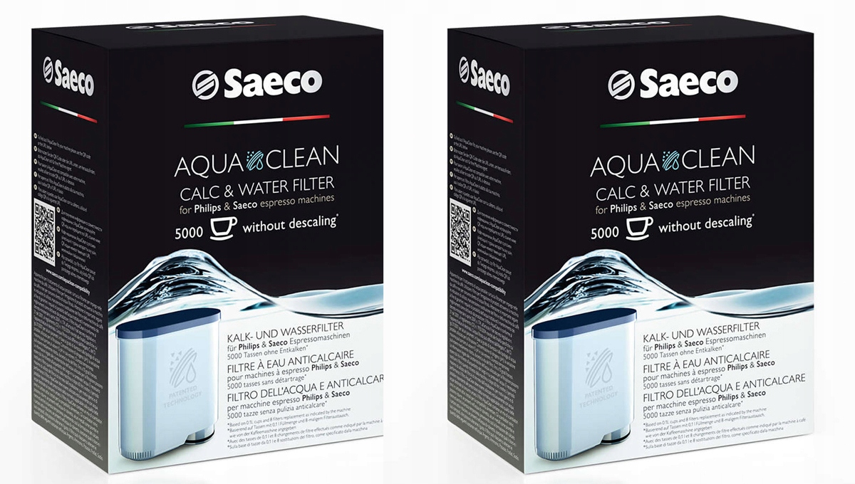 

2 x Filtr Saeco Philips Ekspres Aquaclean CA6903