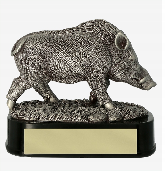 

Statuetka figurka myślistwo dzik 15cm+nadruk