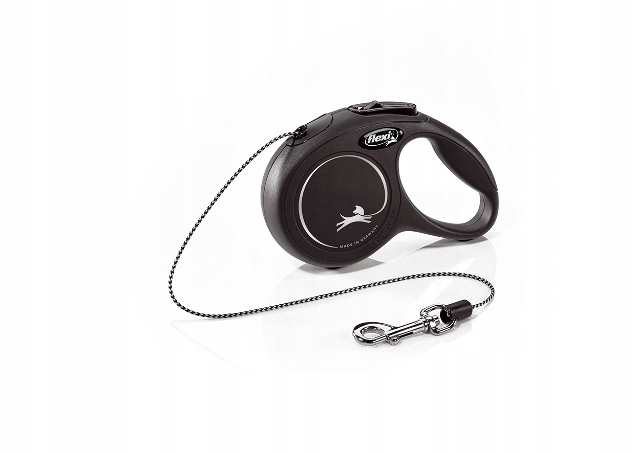 

Flexi New Classic Smycz linka Xs 3m/8kg Czarna