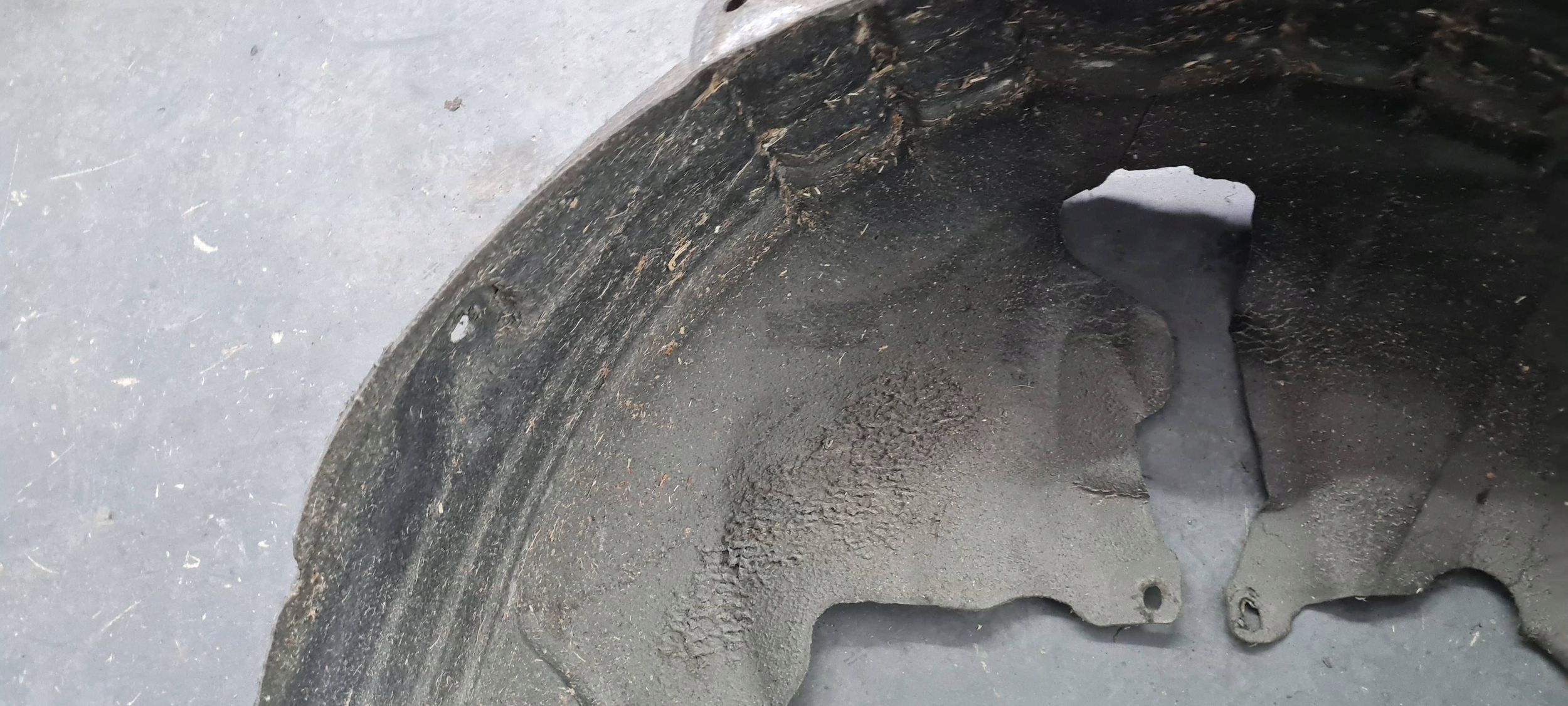 A7 4G S7 mudguard left left rear part MATERIAL 4G8810171B
