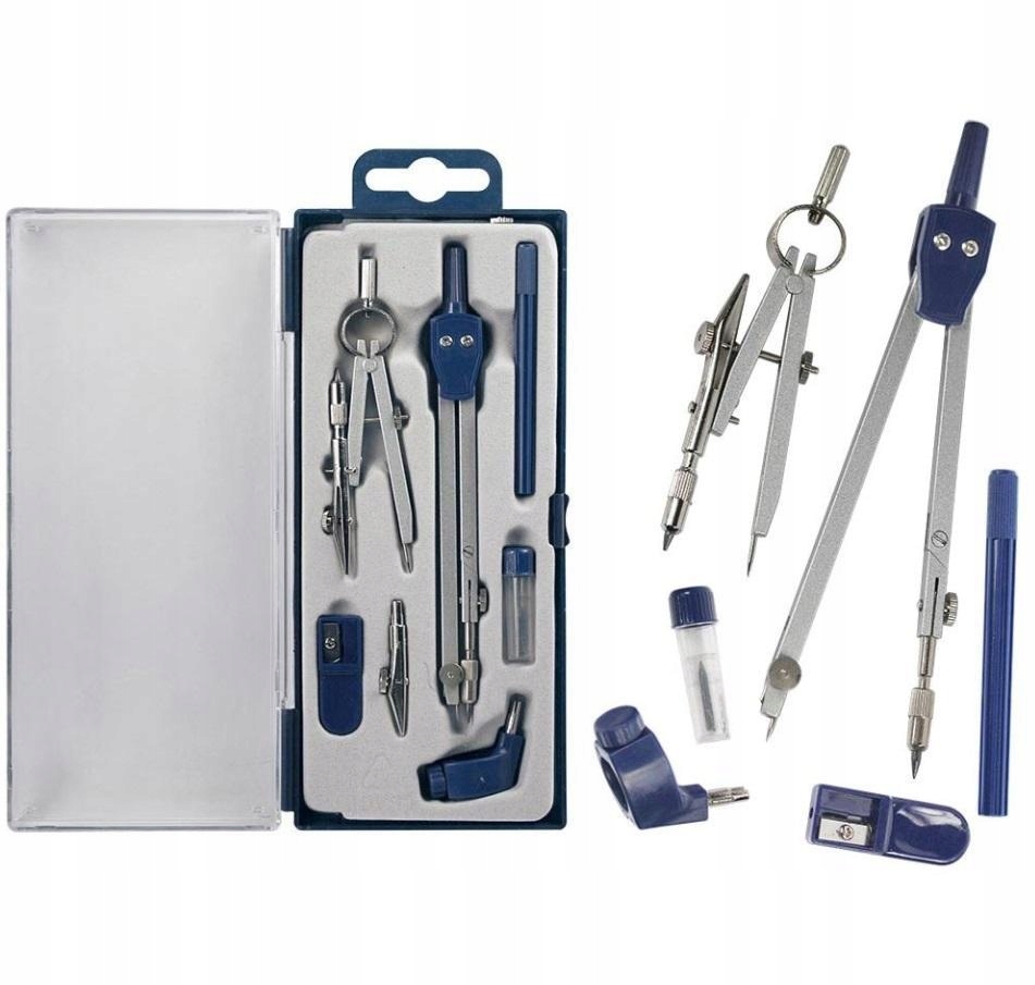 CYRKIEL METALOWY 7-ELEMENTOWY, TITANUM