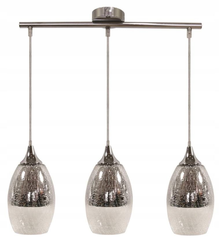 Závěsná lampa lustr Candellux Celia chrom