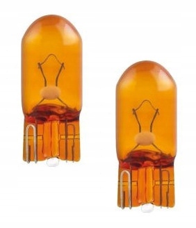 

Żarówka Amber 12V WY5W T10 W2.1x9.5d 5W 2 sztuki