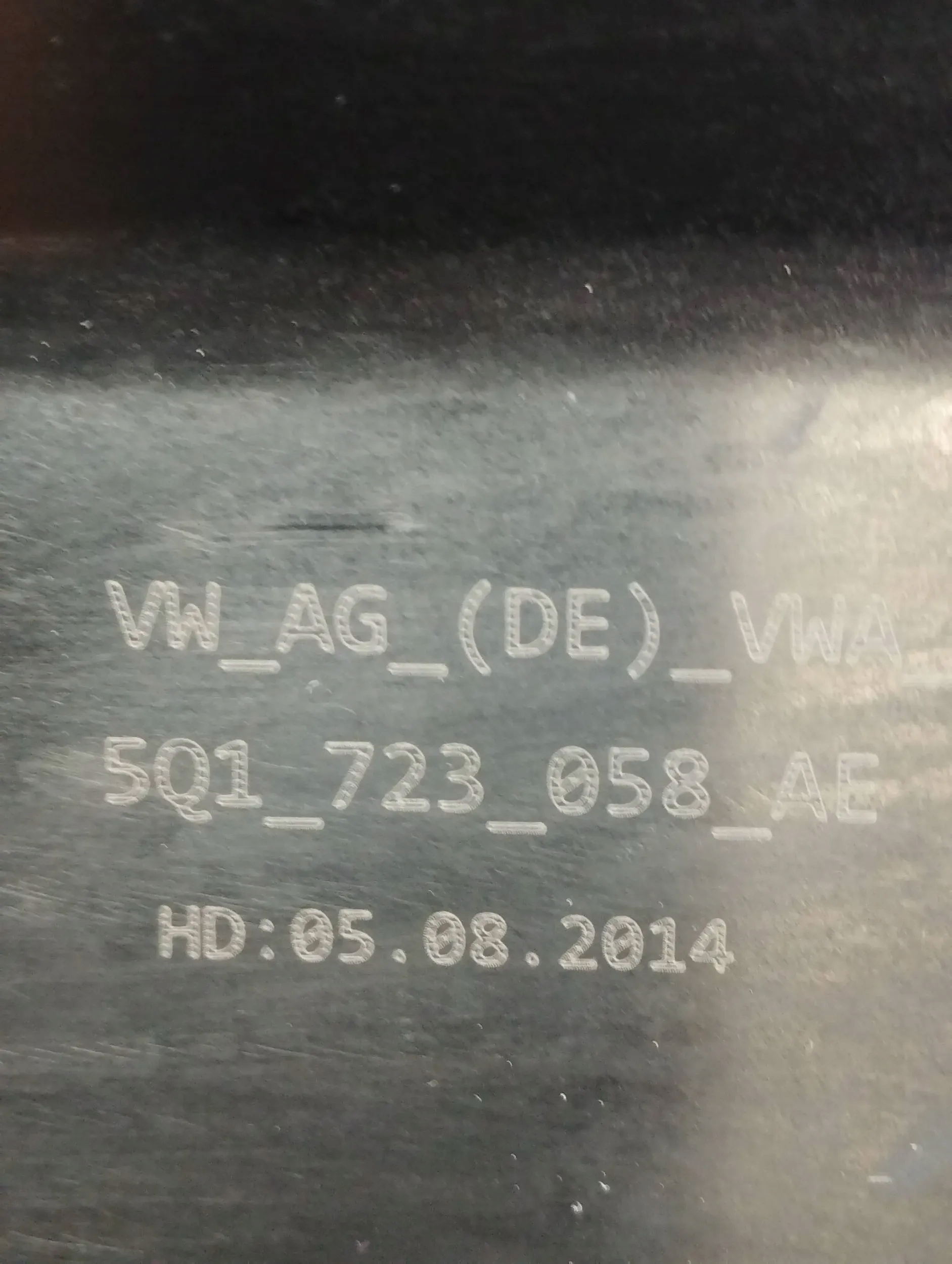 Audi A3 8V pedale Bremse GAZ 5Q1723058AE