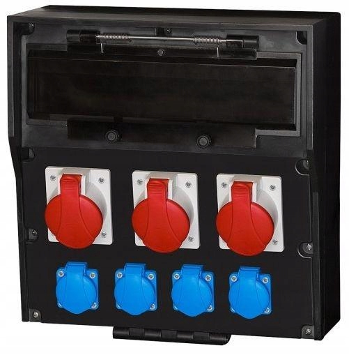 Gumový rozvaděč Lido 18S 3x32A/5P 4x250V