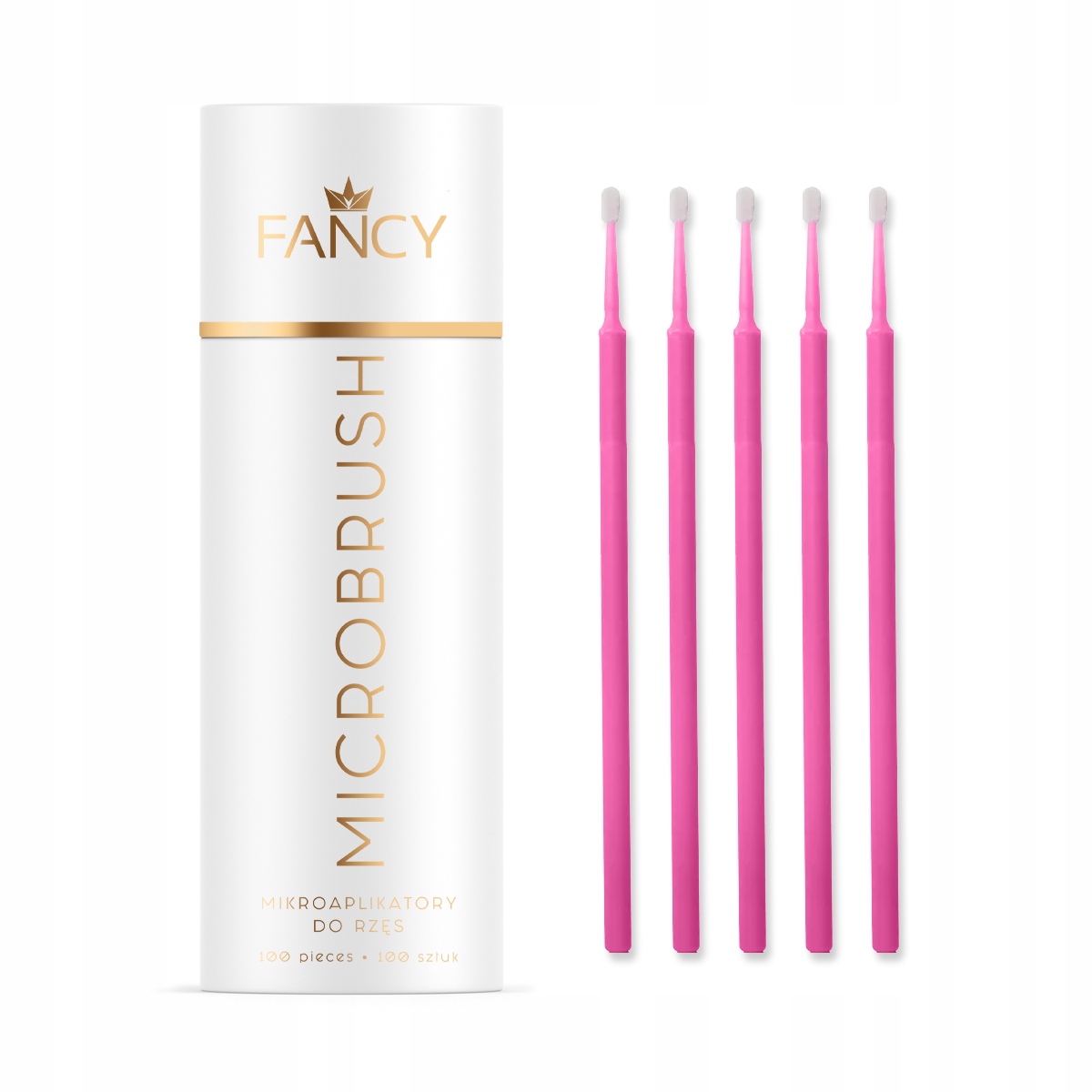 

Aplikatory do rzęs microbrush tuba 100 szt M