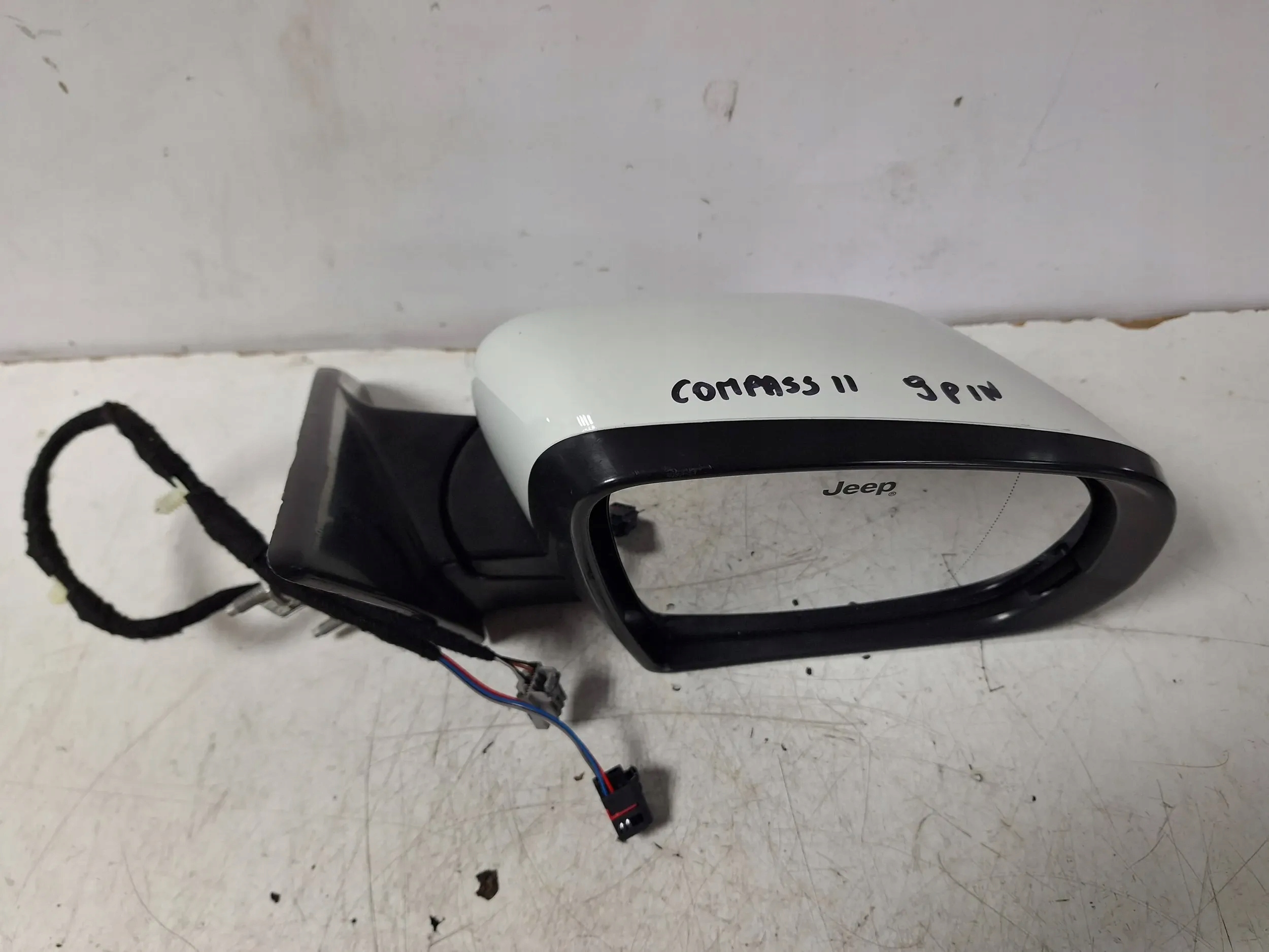 mirror right Jeep Compass II 17- EU 9PIN
