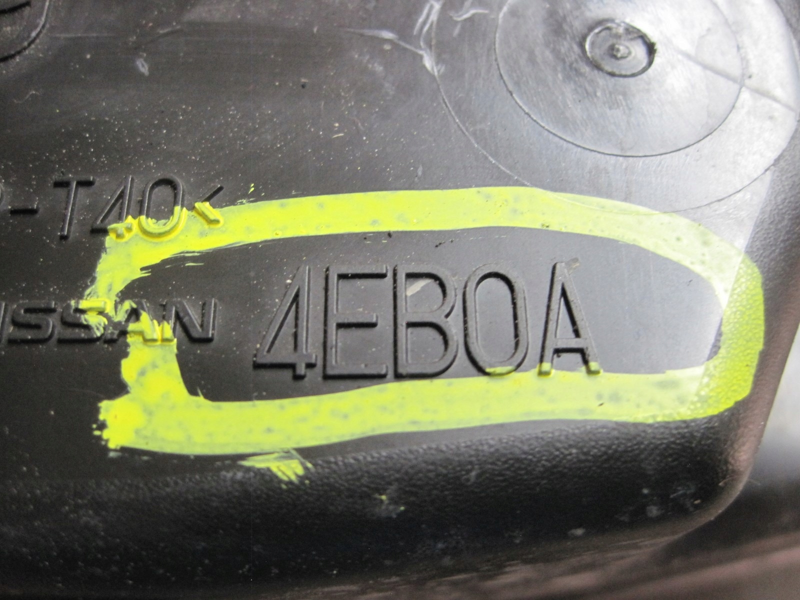 Gehäuse filter luft NISSAN 4EB0A
