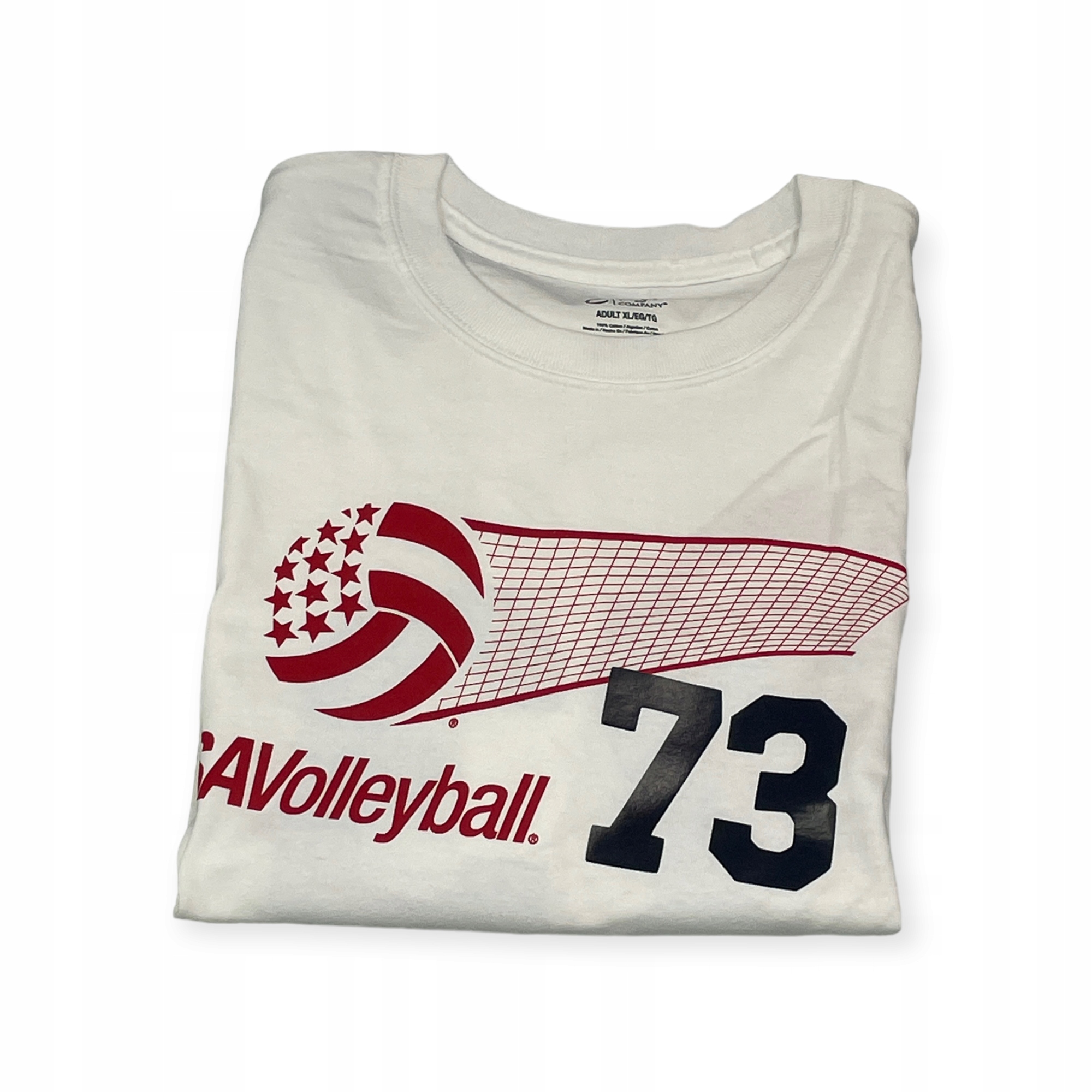 Koszulka męska PORT&COMPANY USA VOLLEYBALL XL Rozmiar XL
