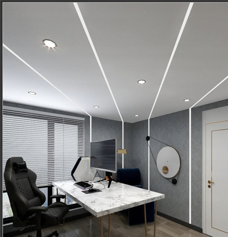 PROFIL LED ALUMINIOWY DO PŁYT GIPSOWYCH CZARNY 2M EAN (GTIN) 5905155301956