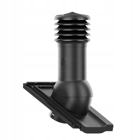 Větrací komín Ø150 Střešní taška HiVent Creaton Koda Antracit /černá