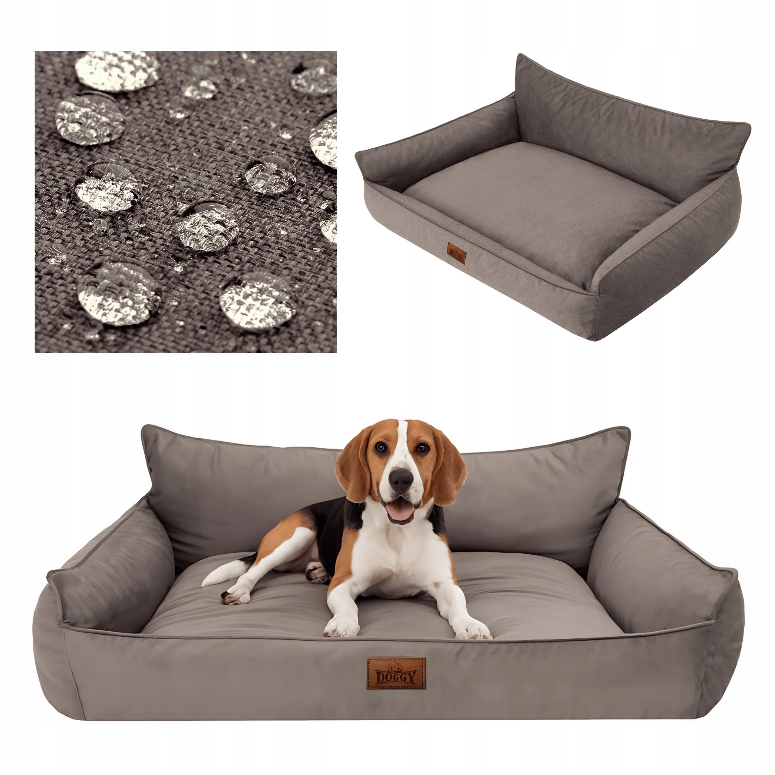 Legowisko dla psa kojec posłanie dla psa wodoodporne XL 82x63 cm