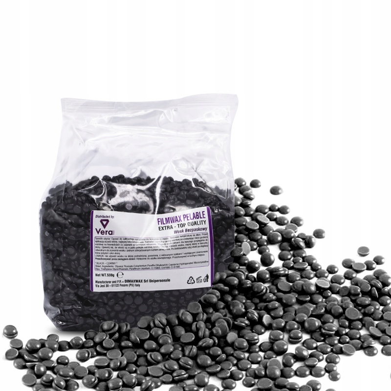 

Bezpaskowy Wosk 500g Czarny w granulkach mocny