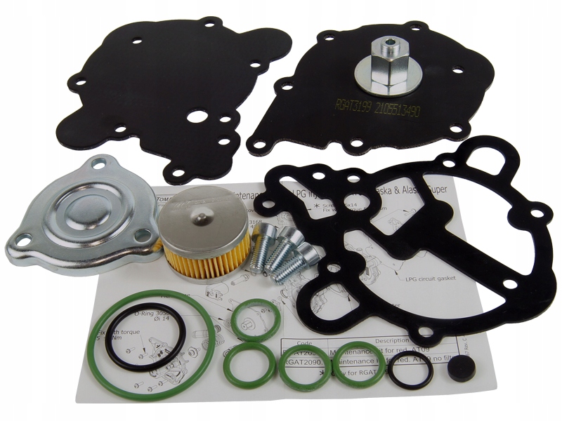 

Komplet Naprawczy Tomasetto Alaska AT-09 Z Filtrem