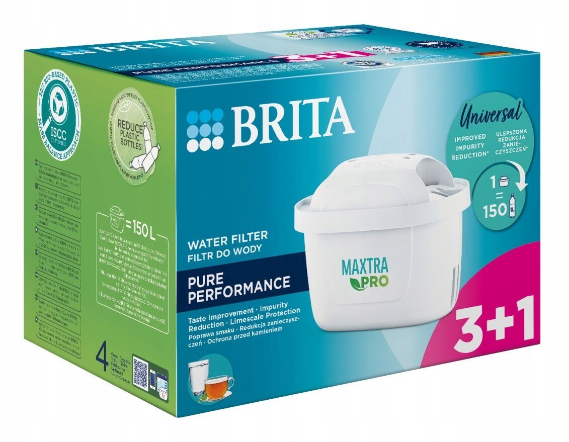 Wkład Brita Maxtra+ Pure Performance 4szt