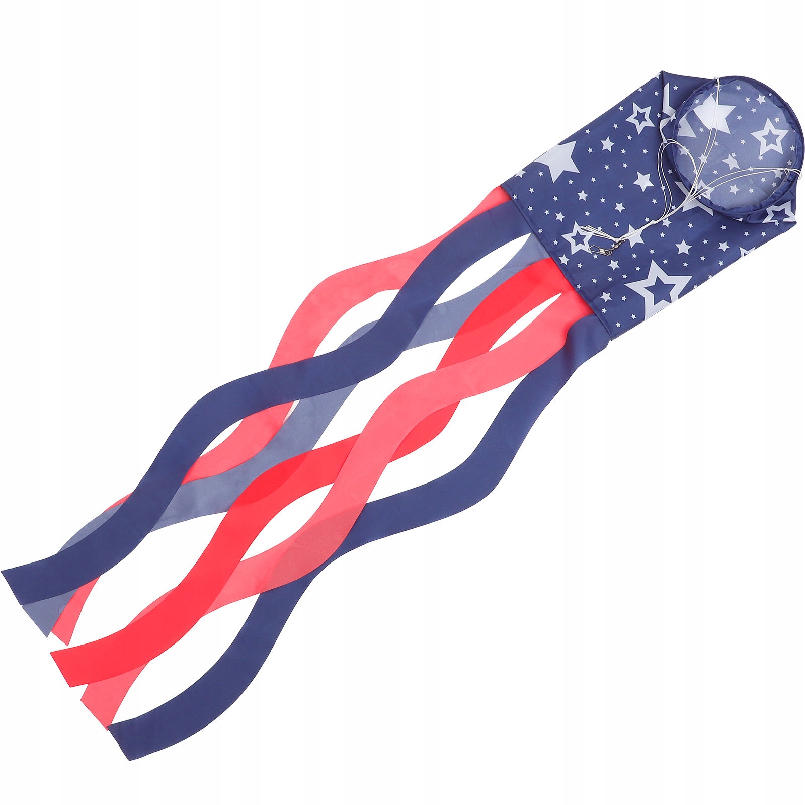 Wiatrowskaz patriotyczny z flagą Usa na Dzień Niepodległości i imprezy